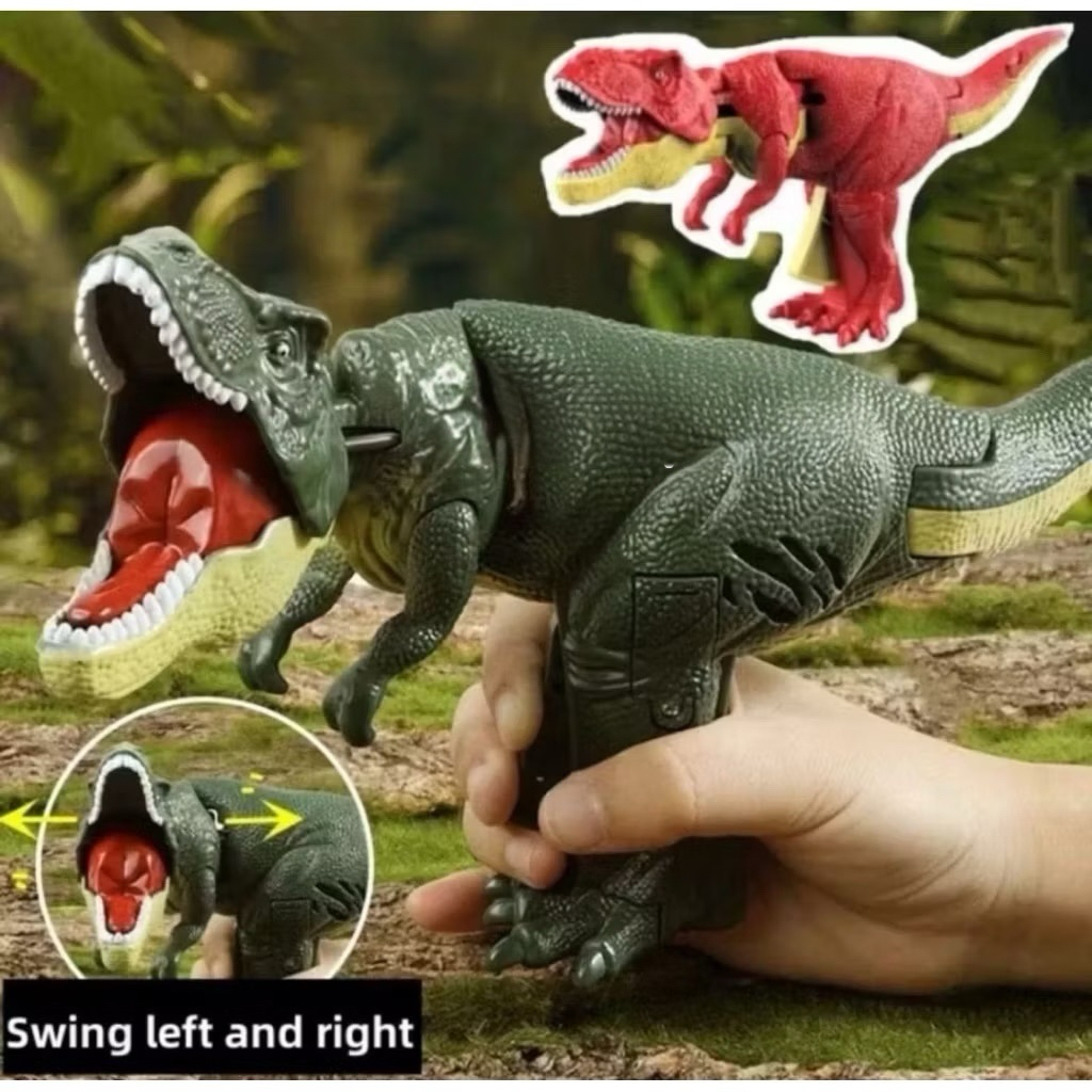 Dinosaurus GEAL GEOL / Interactive Dino / Dino Gerak Kiri Kanan Mainan Anak Robot Viral Dinosaurus S