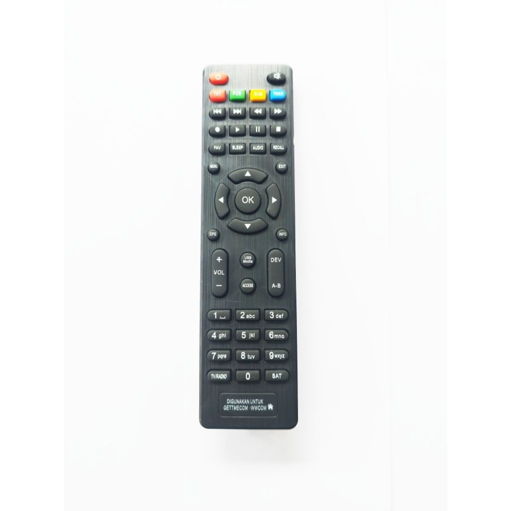 REMOT / REMOTE RECEIVER GETMECOM  HD 5 ROBOCOP / 009HD WCOM 009 HD NEW FTA / NEW 3G