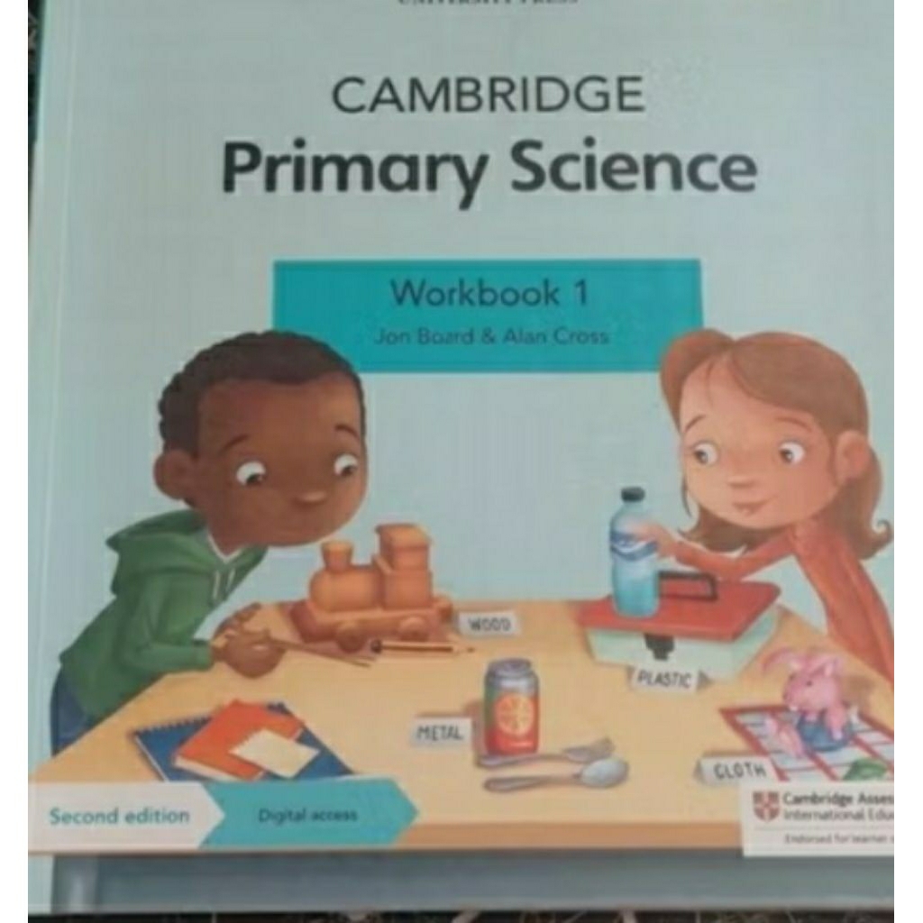 buku cambridge primary science workbook 1