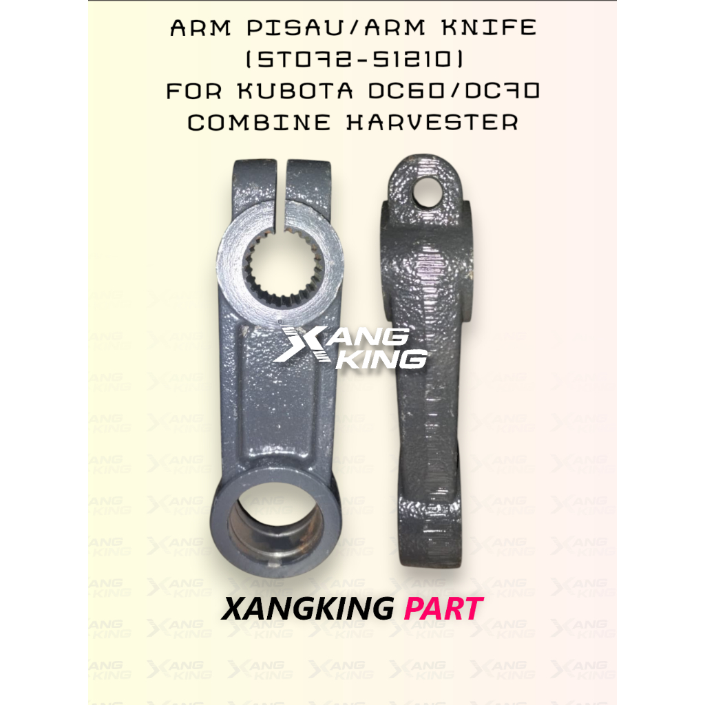 ARM PISAU/ARM KNIFE  (5T072-51210) FOR KUBOTA DC60/DC70 COMBINE HARVESTER