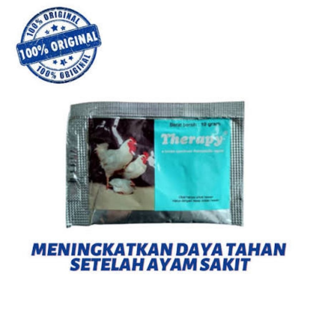 Therapy 10 gr obat berak kapur berak darah ngorok crd pilek ayam