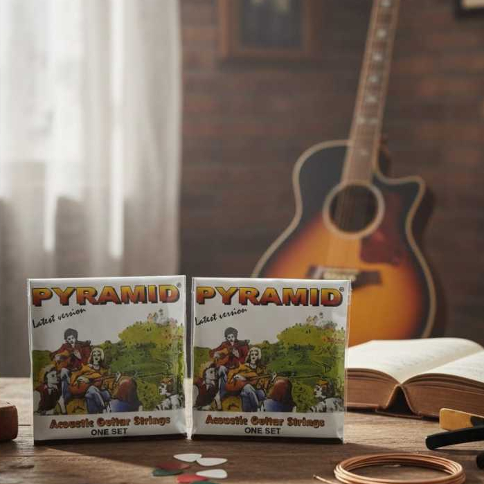 Senar Gitar Pyramid String / 1 set senar gitar / Pyramid