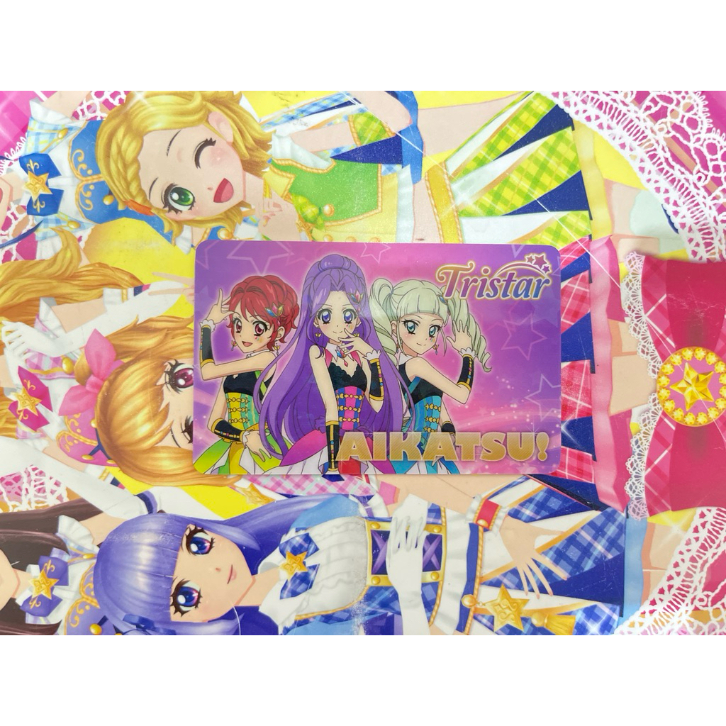 Kartu Aikatsu Sertifikat Penggemar Tristar Fan Certificate Card Mizuki Kanzaki Yurika Todo Kaede Ich