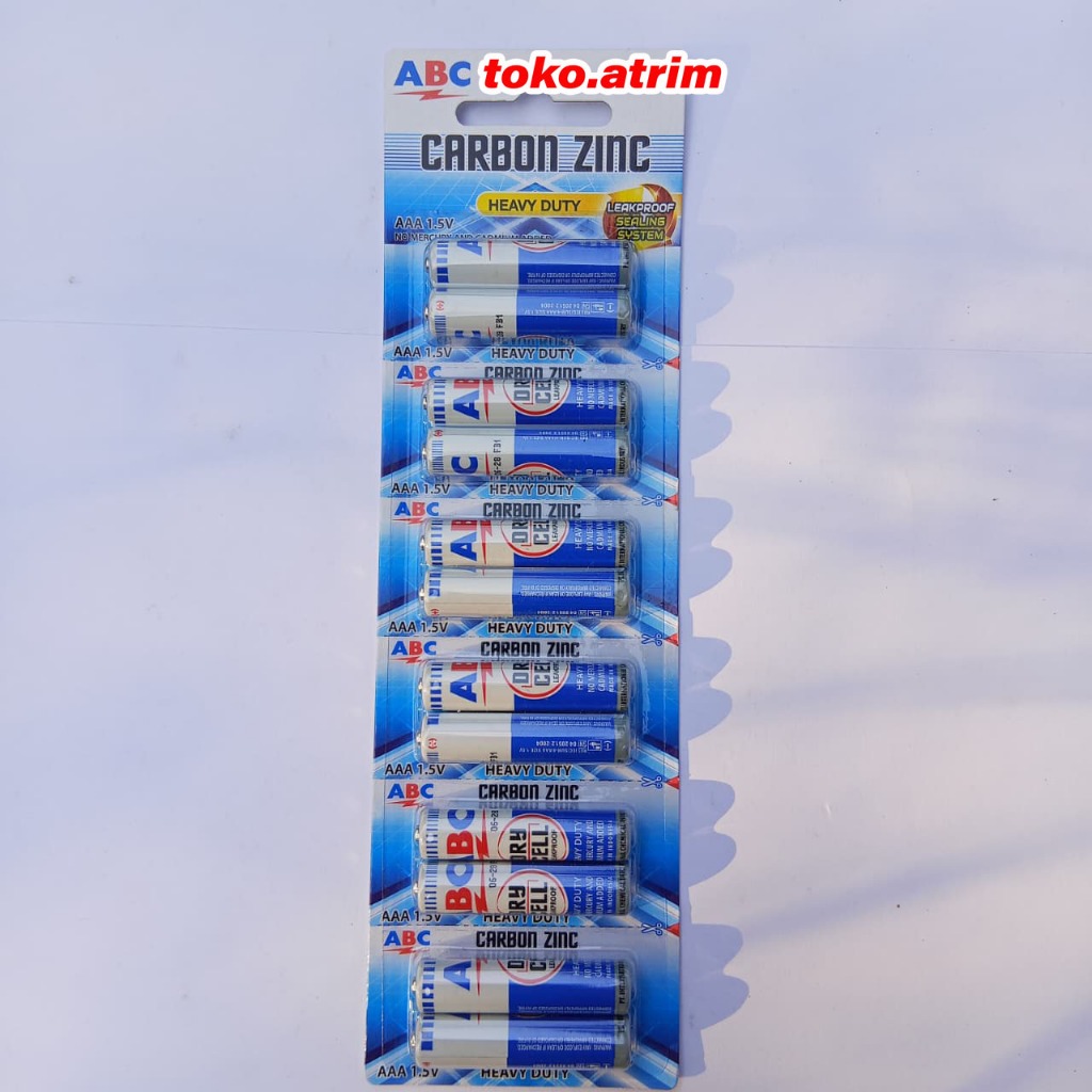 Baterai ABC A3 Kecil AAA – Batu Baterai Remote / Mainan