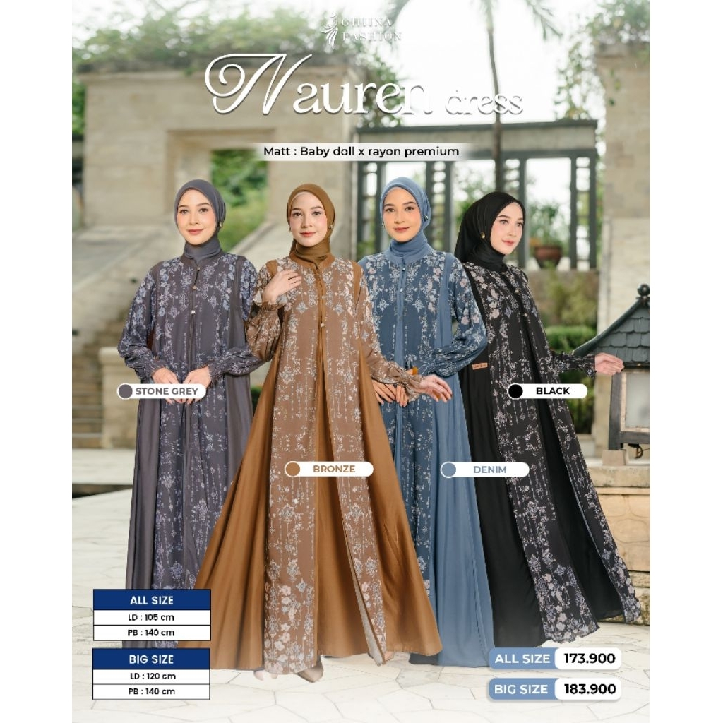 Family set Ghiina Fashion || Sarimbit Nauren ghiina fashion