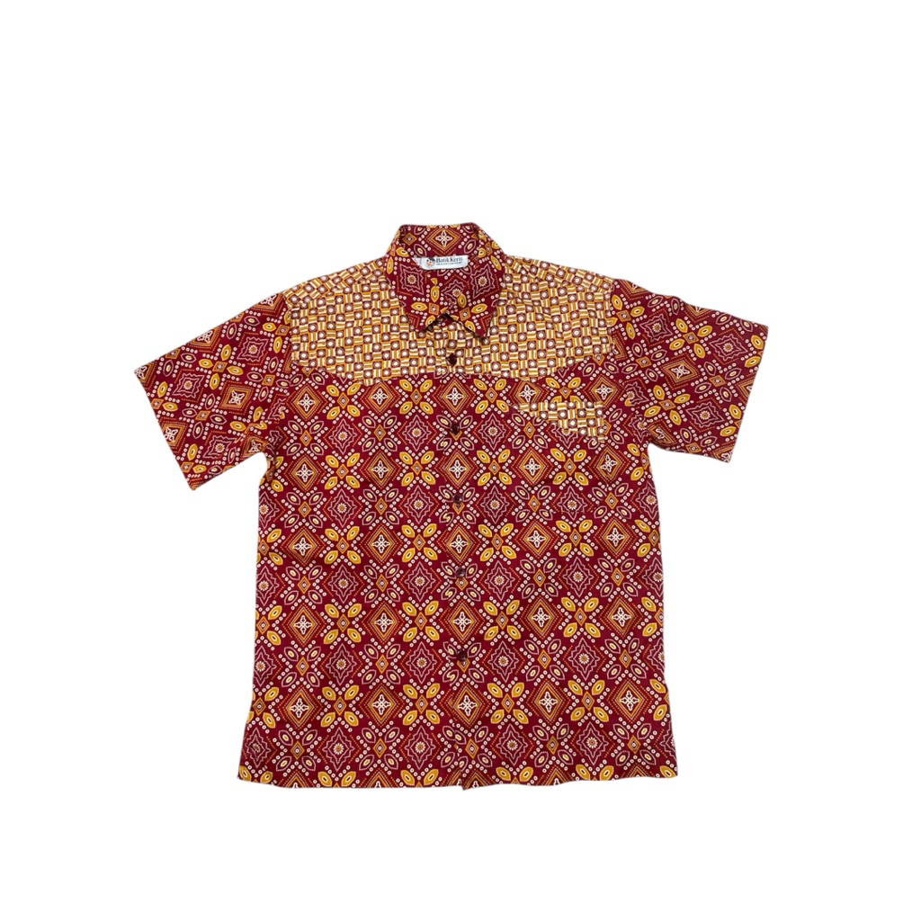 Kemeja batik anak merk batik keris preloved
