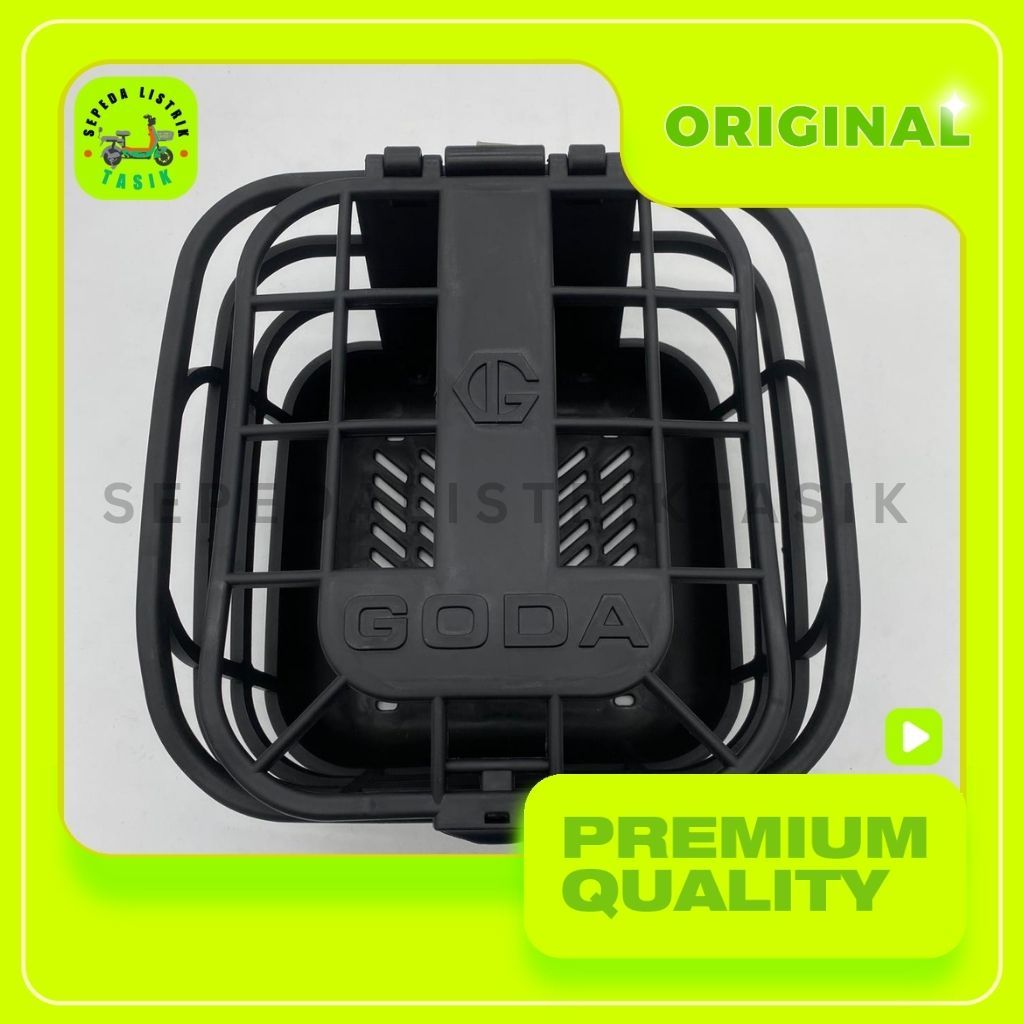 KERANJANG SEPEDA LISTRIK GODA GD 140A - SELIS371 - ORIGINAL 100% - SPAREPART SEPEDA LISTRIK