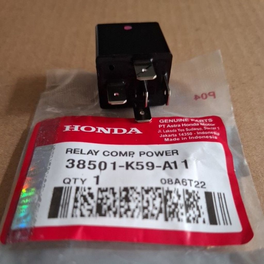 Relay Riley Stater Honda Kaki 5 Vario 125 Vario 150 New K59