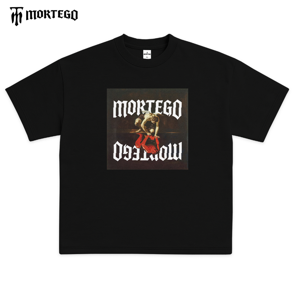 Mortegoclub Tshirt Kaos ANGEL DEMON Ukuran (S-3XL)