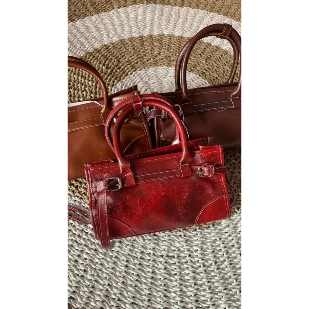 TAS TENTENG SELEMPANG WANITA POLOS BASIC MEWAH