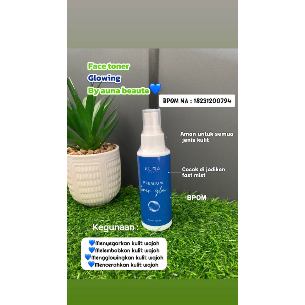 Toner Glowing Auna Beaute