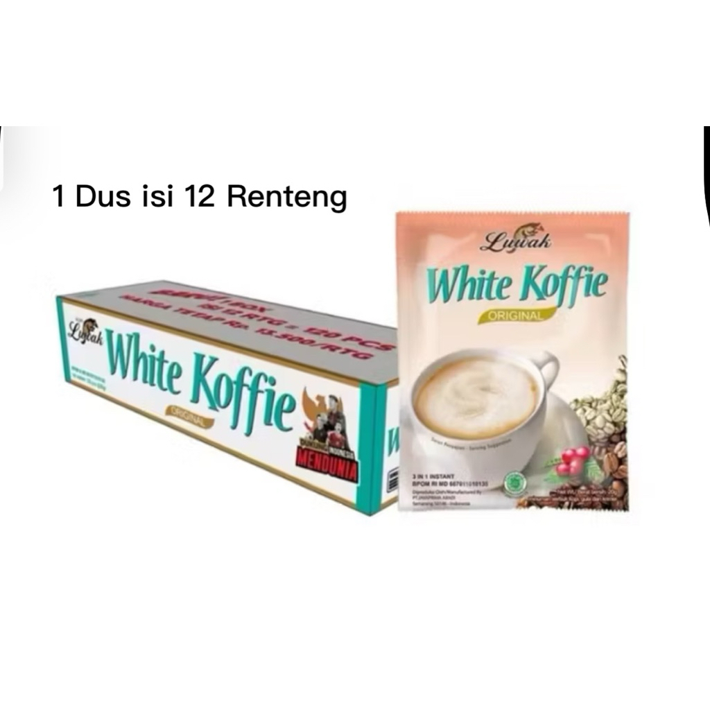 Luwak White Kopi 1 Dus/12 Renceng