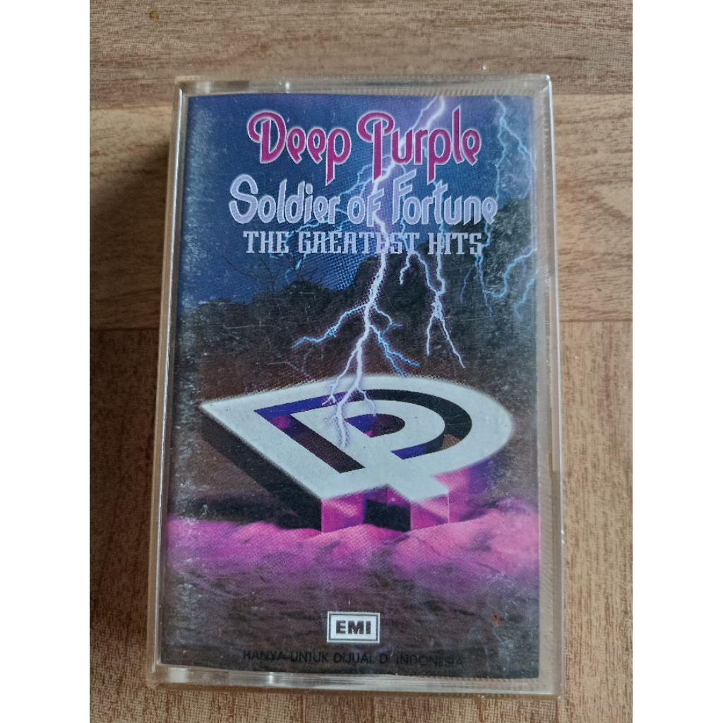 kaset pita the greatest hits DEEP PURPLE "soldier fortune"