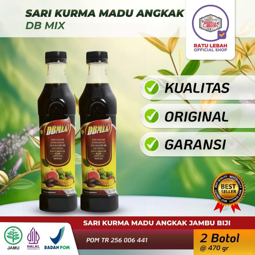 DB MIX SARIKURMA MADU ANGKAK RATU LEBAH