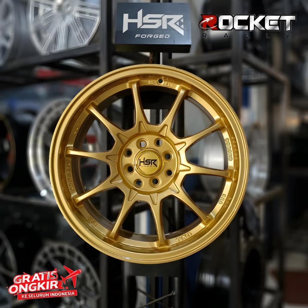 Velg mobil ring 17 model ce28 hsr bboroko srd r17 pcd 4x100 4x114 cocok buat jazz yaris vios alvez