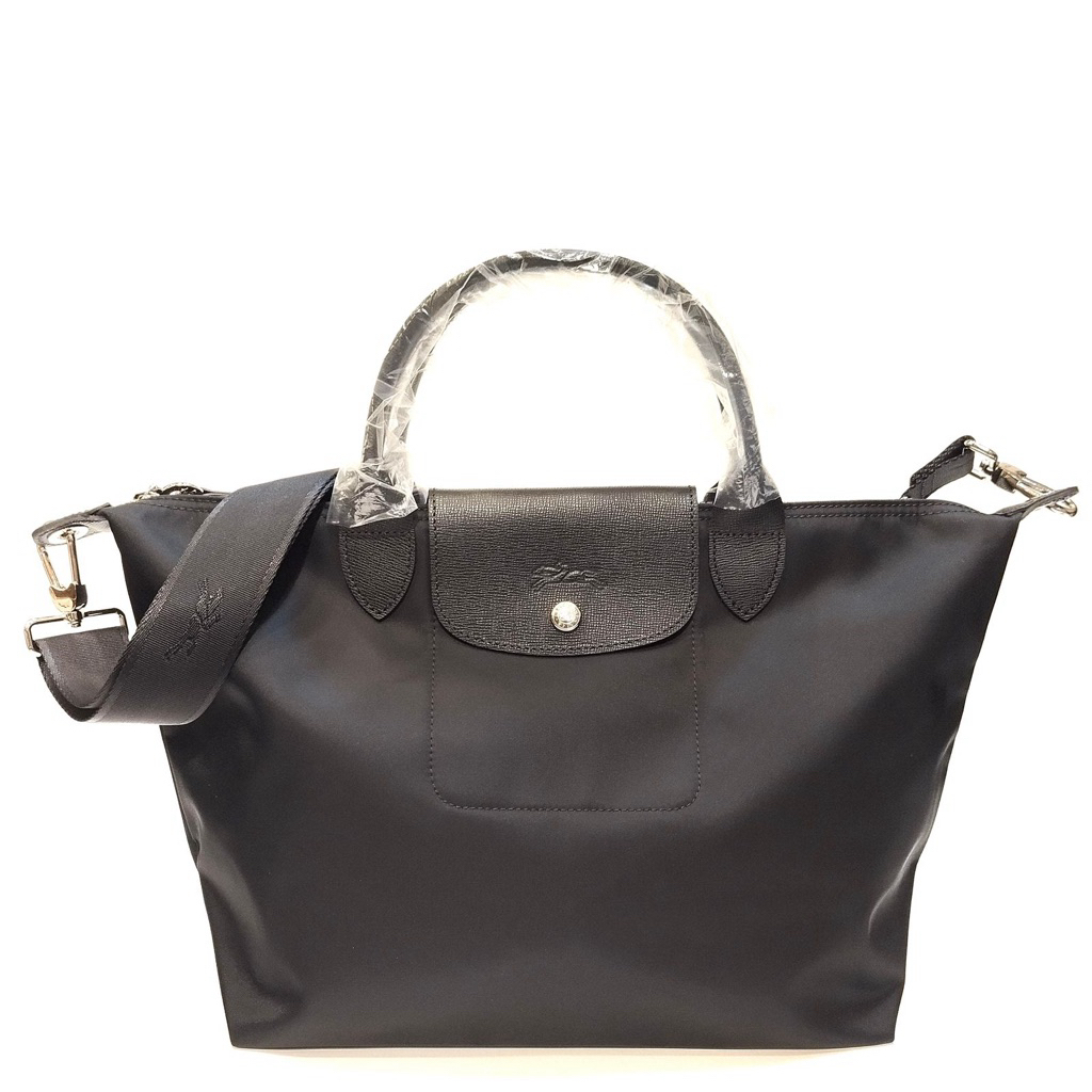 longchamp new neo medium black jumbo