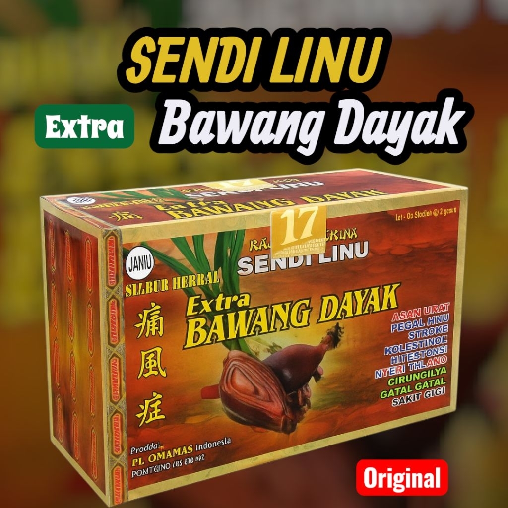 JAMU BAWANG DAYAK SENDI LINU