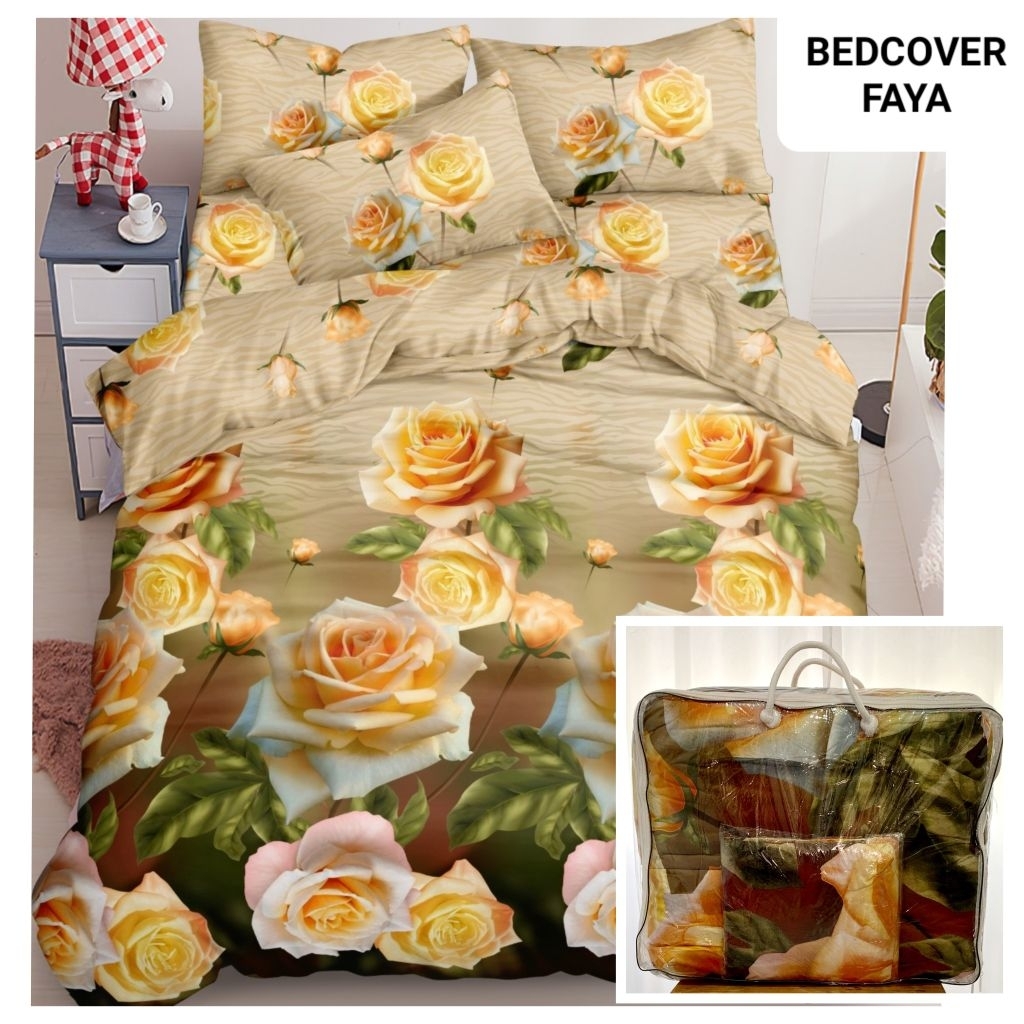 BISA COD BEDCOVER FAYA SPREI 180x200 MOTIF MINIMALIS ESTETIC SET SPREI 180X200 BEDCOVER SPRAI 180 X 