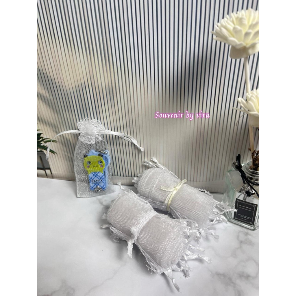 kantong tile souvenir gunting kuku isi 50 pcs