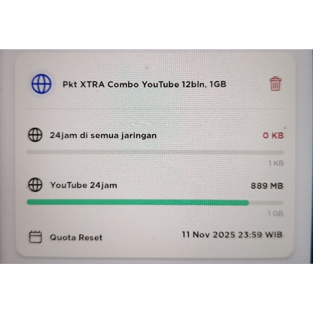 Tembak kuota bundling XL