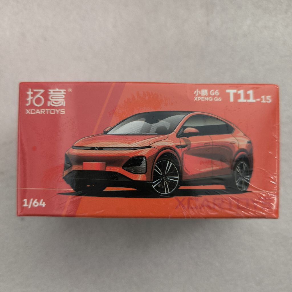 XCARTOYS 1/64 XPENG G6 ORANGE