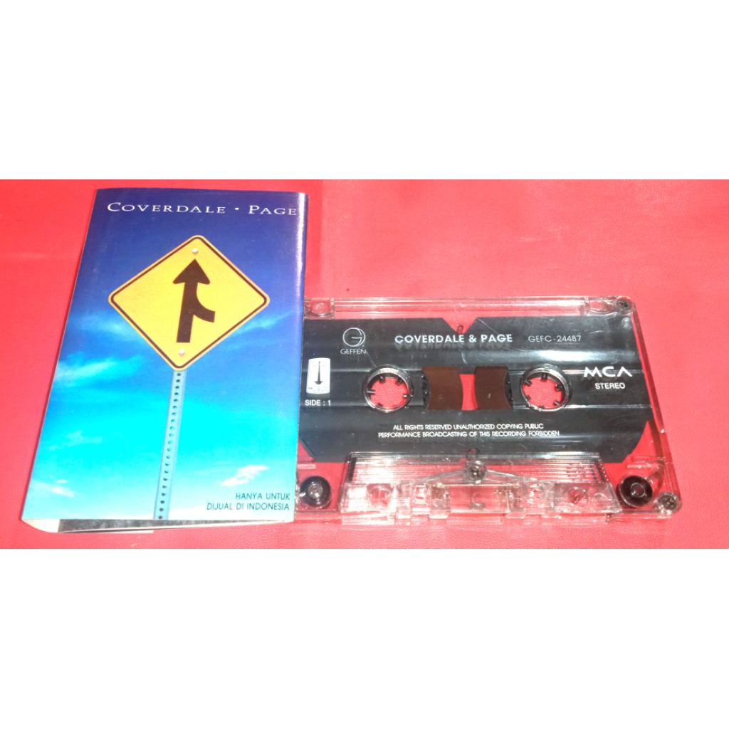 Kaset Original/Legend of Rock/DAVID COVERDALE/JIMMY PAGE