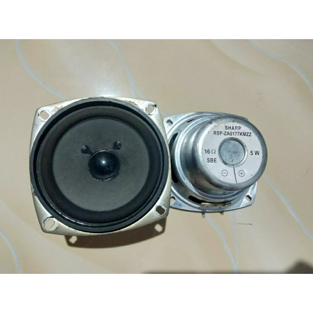 Speaker 4inch wofer Promo Bekas siap pakai, horeg bolo