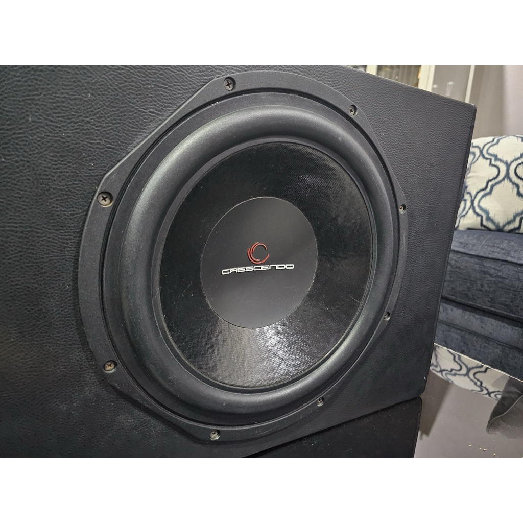 Subwoofer Crescendo 2.12 Etude 12inch no Gramond Flux JL Audio Zevox