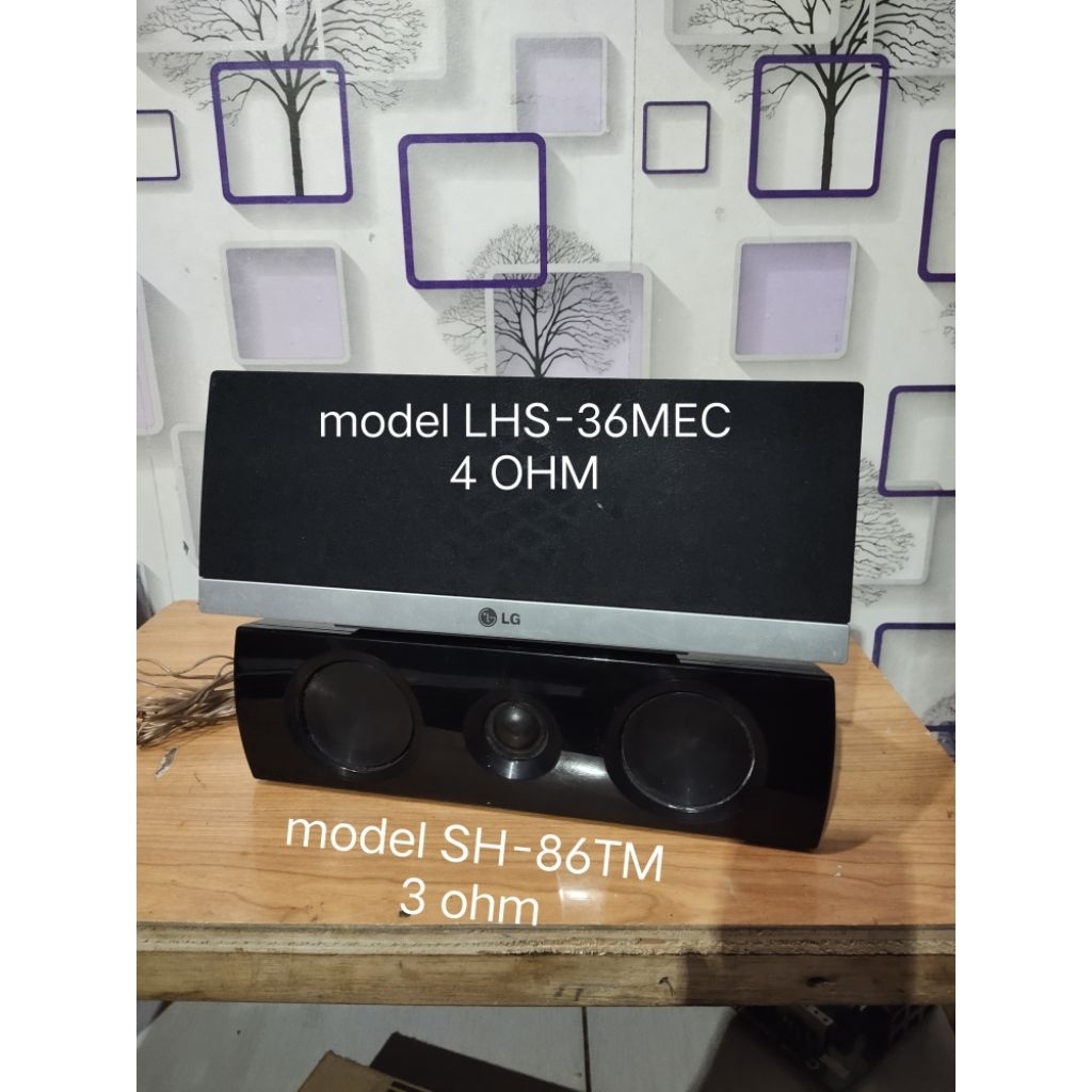 SPAEKER FASIF CENTER HOME THEATER LG