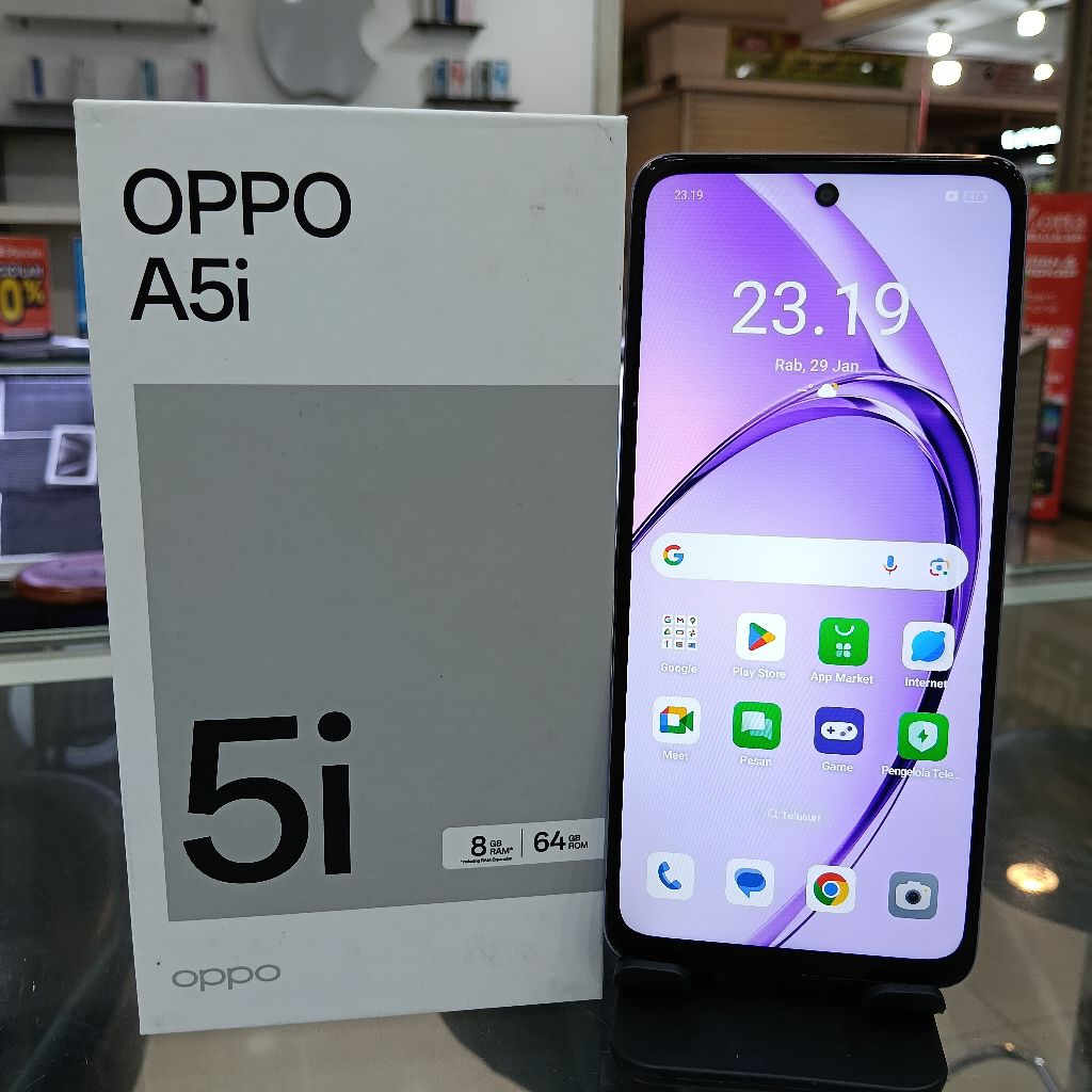 OPPO A5i 4/64 OPPO A5I 4/64 OPPO A 5i 4/64 SECOND BEKAS GARANSI PANJANG