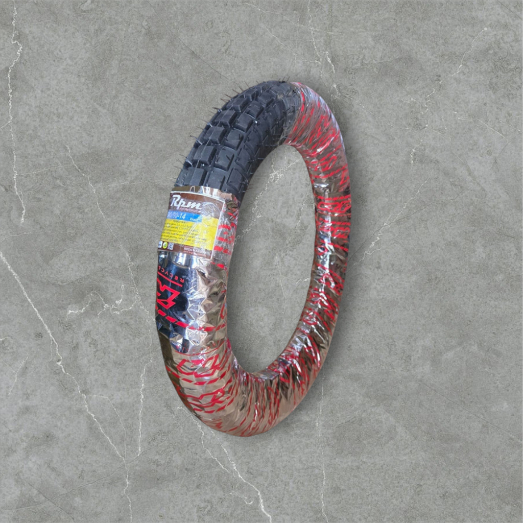 Ban Belakang Trail Pacul Tahu R14 90/90 Semi Offroad Motor Matic Beat Vario Mio Fino Dll