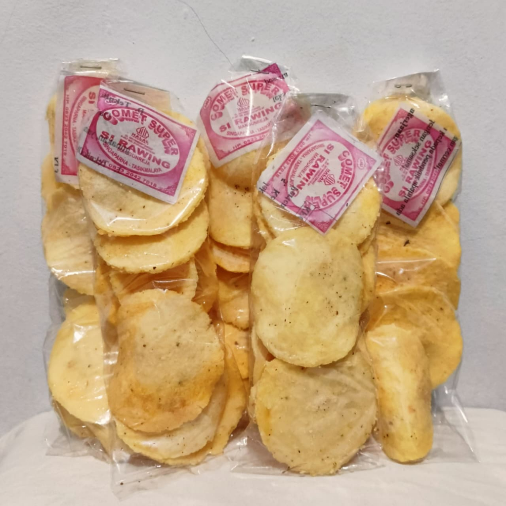 COMET Sirawing Khas Tasikmalaya Cemilan Snack Jajanan Tradisional Comet Singkong