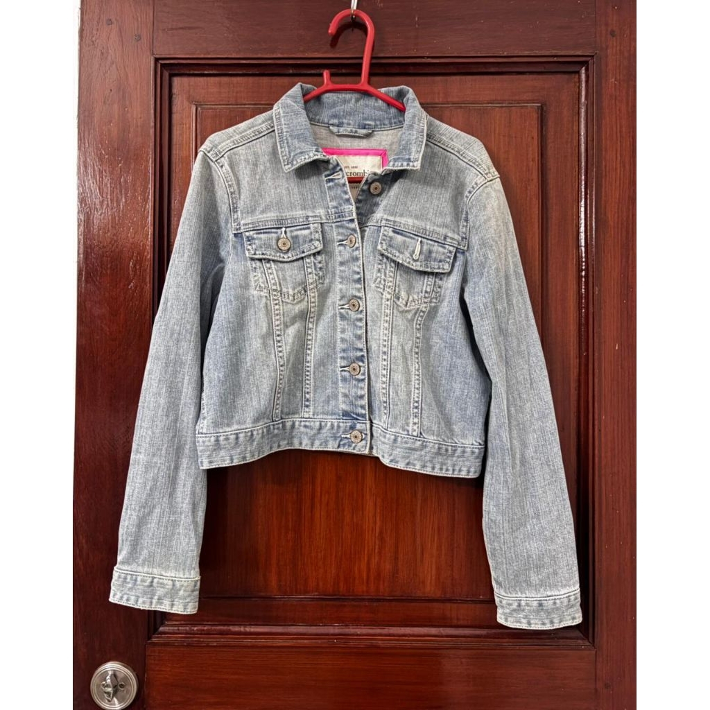 Preloved Jacket Denim Abercrombie & Fitch