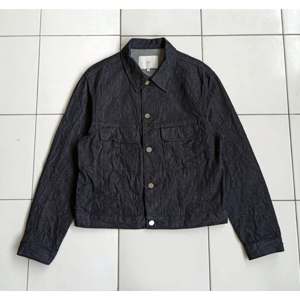 Jaket Jeans Raw Denim PLAC Candiani Italian Fabric