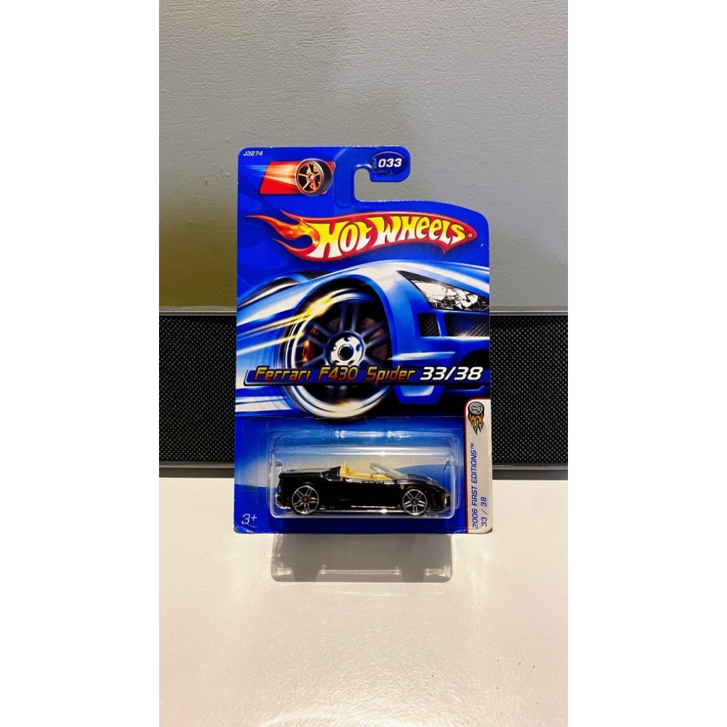 Hotwheels Ferrari f430 spider