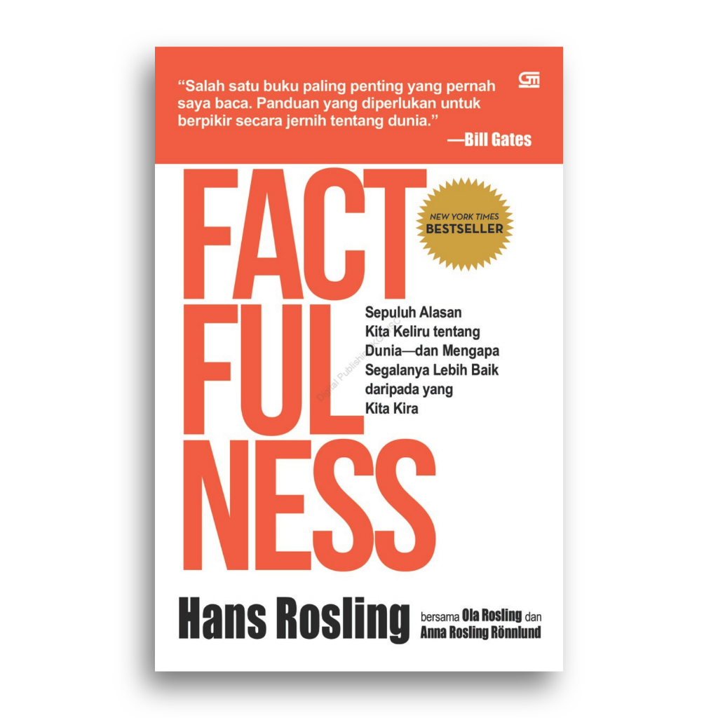Buku Factfulness Hans Rosling