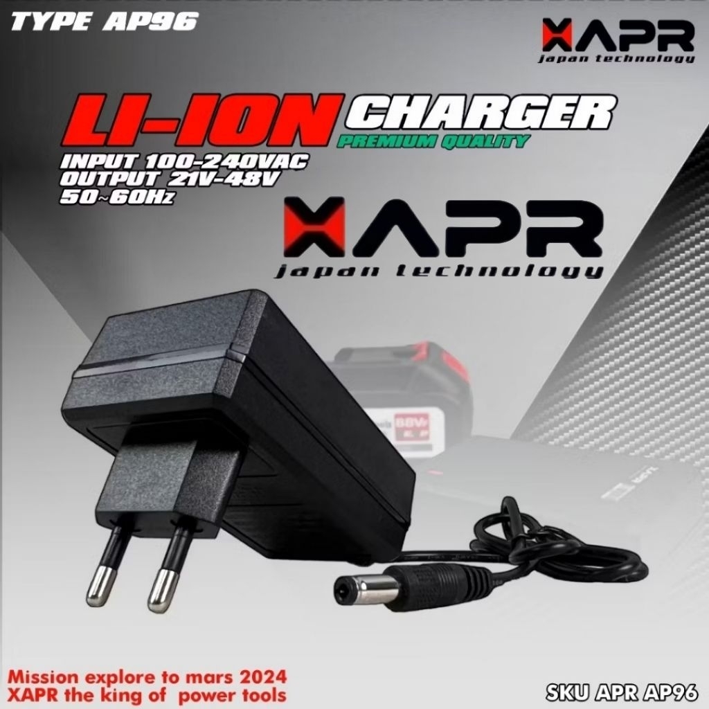 Charger Bor Impact APR 88vf 99vf 128vf Charger Baterai Mesin Apr