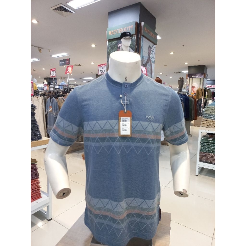 WATCHOUT Kaos pendek pria original