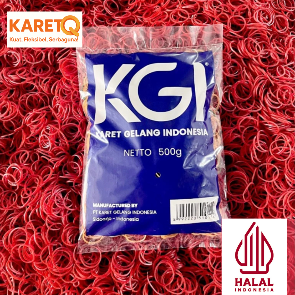 Karet Gelang Pentil Lubang Kecil Isi 500g Premium || Karet Gelang Halal Elastis Kuat Isi 500g