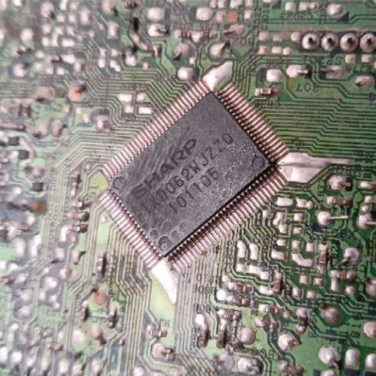 IC TEMPEL SHARP IXD062WJZZ0/IXD067WJZZ0/IXC245WJZZ0 ORIGINAL