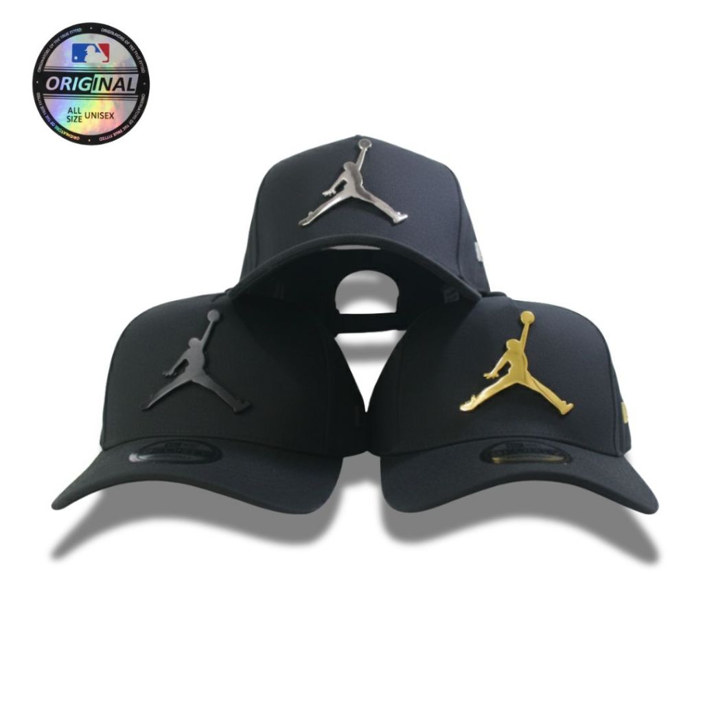 Topi Baseball Premium Logo Besi Michael Jordan
