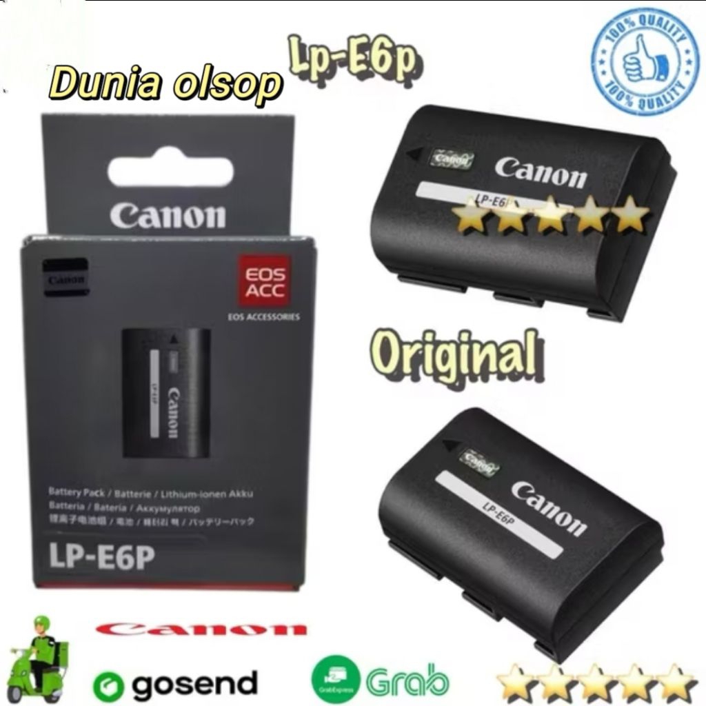 Baterai Batre Camera Canon Eos Canon 60D 70D 80D 5D 6D 7D original