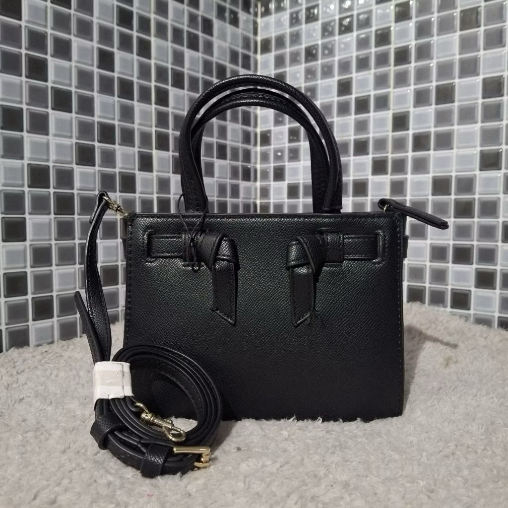 ZARA TAS WANITA CROSSBODY BLACK HITAM BARU ASLI ORIGINAL