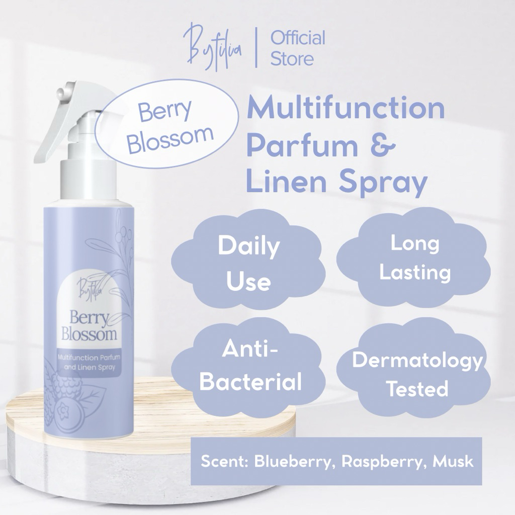 BYFILIA BERRY BLOSSOM Multifunction Parfum and Linen Spray