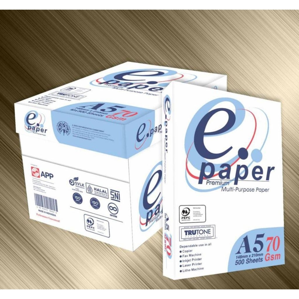 Kertas HVS A5 70GSM E-Paper