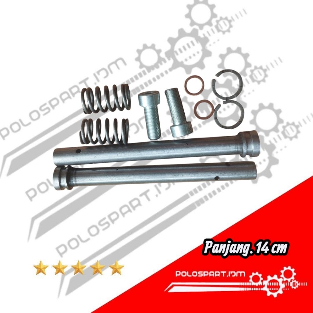 suling shock depan 14 cm aerox  old Lexi suling shock x-ride 125