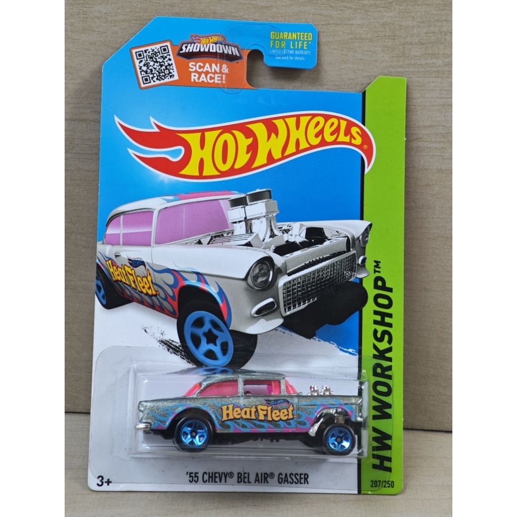 hot wheels chevy gasser heat fleet zamac