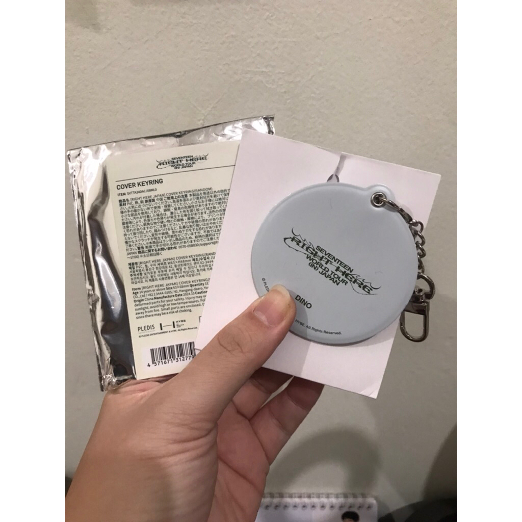 COVER KEYRING IMPICK RIGHT HERE DINO