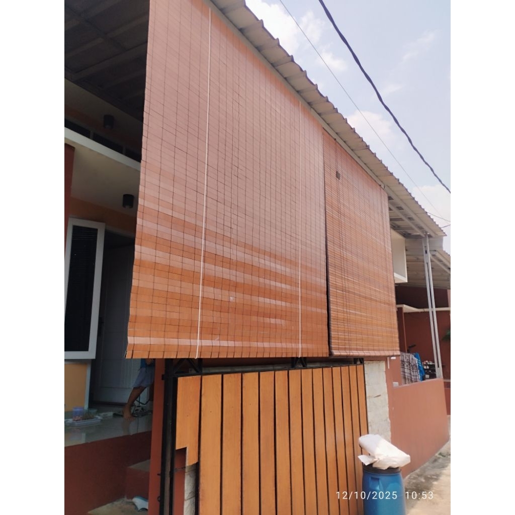 tirai pvc outdoor waterproof 2x2