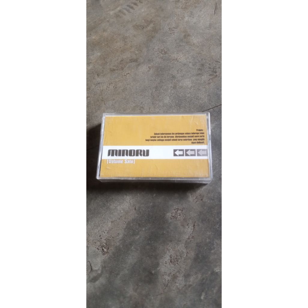 kaset pita minoru album volume satu